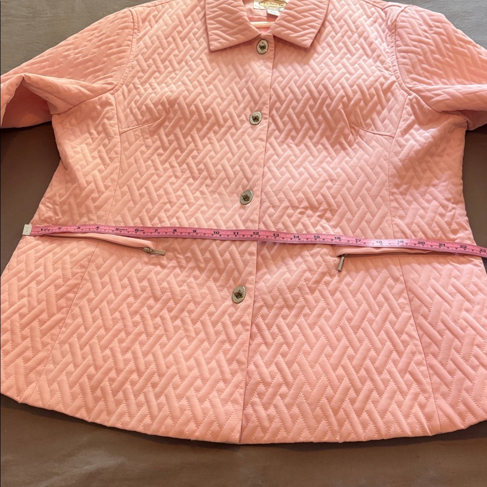 Talbots Light Pink Quilted Jacket - Picture 6 of 11